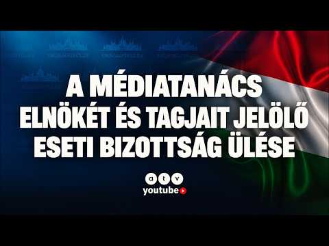 🔴 Kiderül, ki kerülhet a Médiatanács és az NMHH élére | ATV Élő