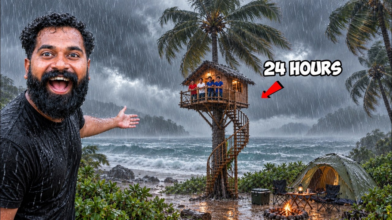 Coconut Tree House Camping | 24 Hours | M4 Tech |
