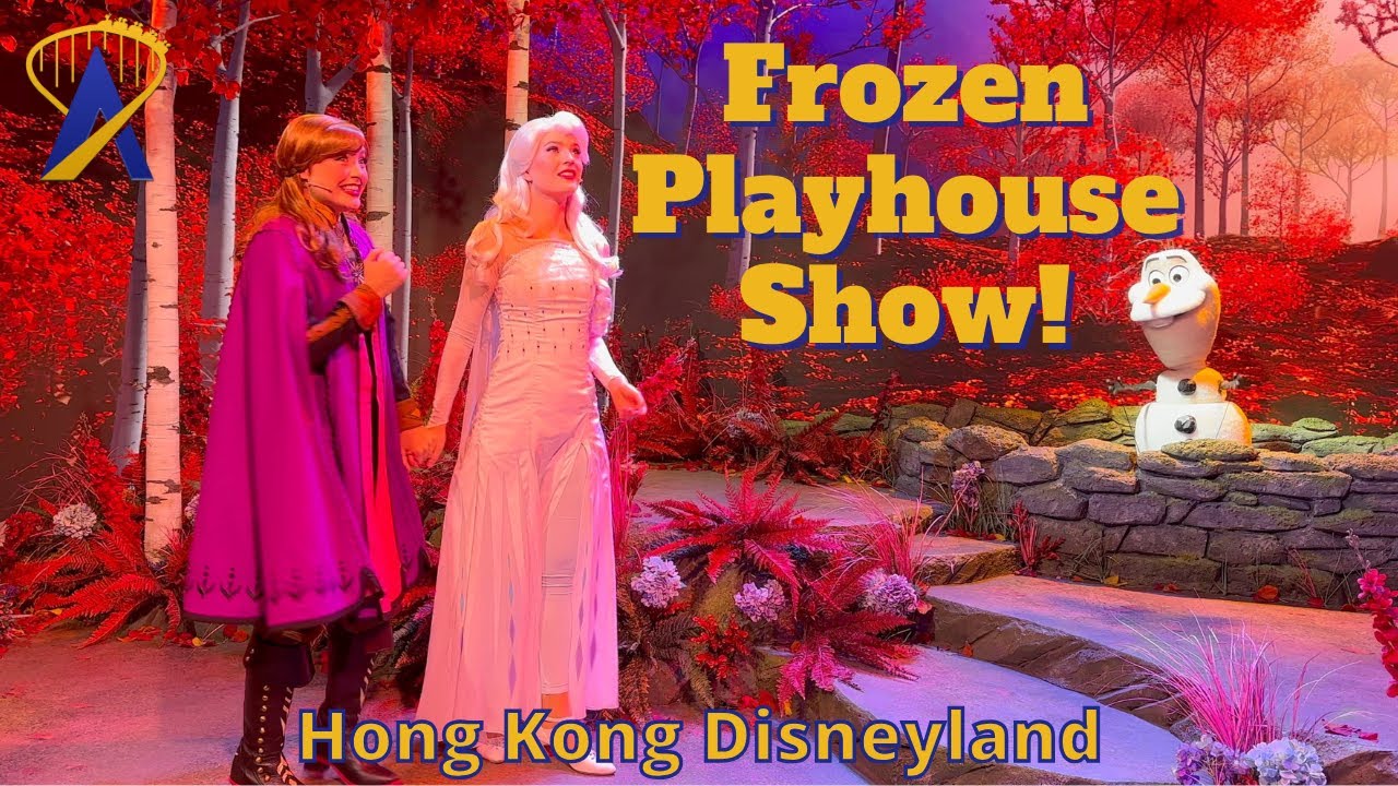 MyDisneyFix Frozen Playhouse in the Woods Show at Hong Kong Disneyland Attractions Magazine