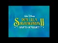 Disney DVD Lilla Sjöjungfrun 2 Reklam Hyrfilm VHS Trailer