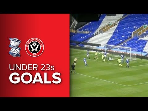 Birmingham 1-2 Blades U23s - United goals