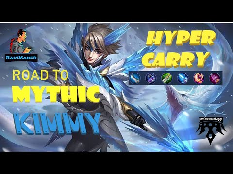 Hyper Carry Kimmy!! | Road to Mythic | UnCrownedKings | How to Carry using Kimmy - MLBB