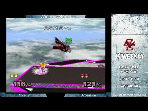 BC Biweekly 37 - Winners Semis: Qwerty (Sheik) vs Dimension (Marth)