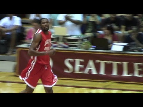 FULL HIGHLIGHTS: Kevin Durant (63 pts) vs Jamal Crawford (44 pts) @Jamal Crawford Pro Am 2013