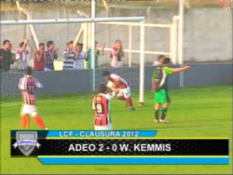 Fecha 4, Clausura 2012 LCF: A.D.E.O. 2 - 0 W. Kemmis