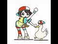 Duck And Person Vibing To Hey Ya For 1 Hour
