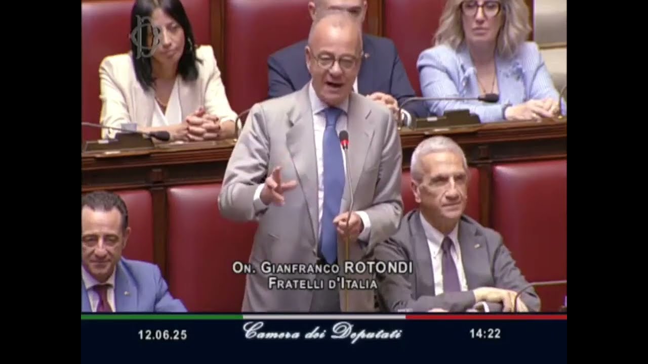 ROTONDI RICORDA SILVIO BERLUSCONI ALLA CAMERA DEI DEPUTATI A 2 ANNI DALLA SUA SCOMPARSA
