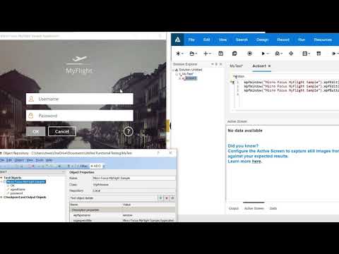 HP UFT/QTP Tutorial - Part 4 - Understanding Object Repository