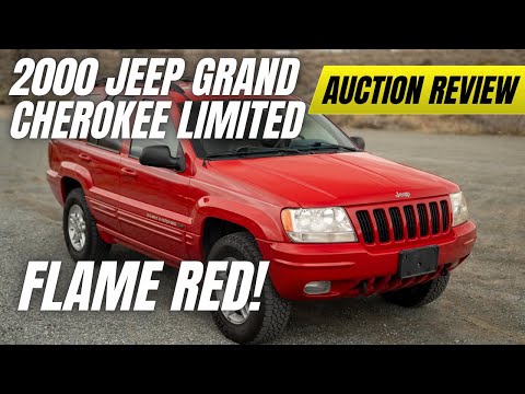 AUCTION REVIEW & BUYERS GUIDE: 2000 Jeep Grand Cherokee Limited WJ in a rare color!