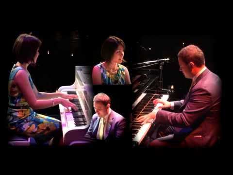 The World is Waiting for the Sunrise - Paolo Alderighi and Stephanie Trick, piano duo, 2014