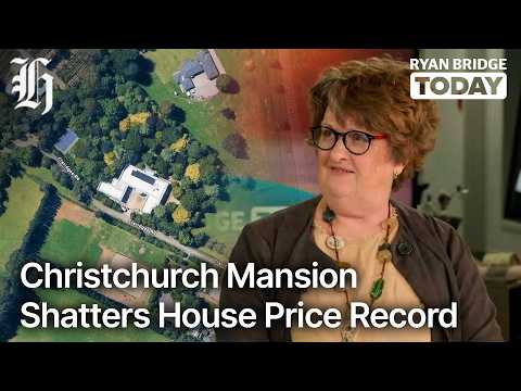 Thumbnail for This Christchurch mansion shattered the city's house price record | Ryan Bridge TODAY