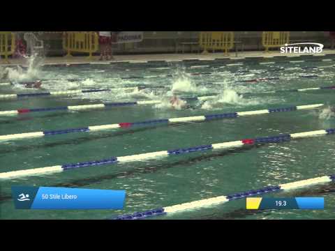 Serie 11 dei 50 Stile Libero  Assoluti Femmine Master - Campionati Regionali Master 2015 VENETO e F