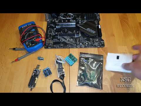 USB Bios Chip Programmer CH314A Updates and some more stuff By:NSC