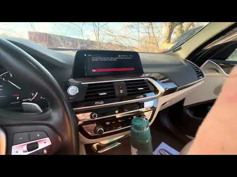 2020 BMW X3 XDrive30i Startup