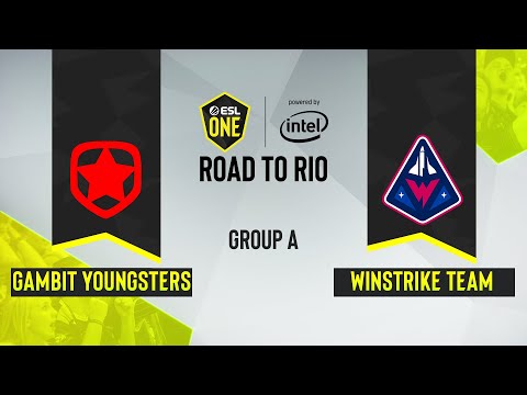 CS:GO - Gambit Youngsters vs. Winstrike Team [Dust2] Map 2 - ESL One Road to Rio - Group A - CIS