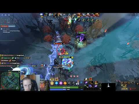 Topson Invoker - fountain sunstrike