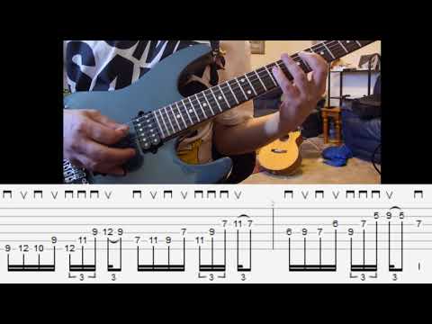 E mixolydian scale + arp mix excercise