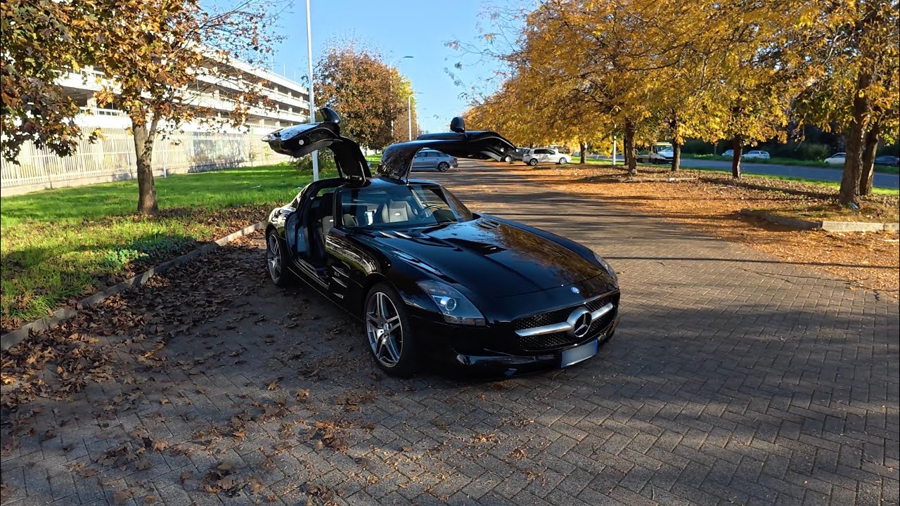 POV: Mercedes SLS AMG City Drive & Sound