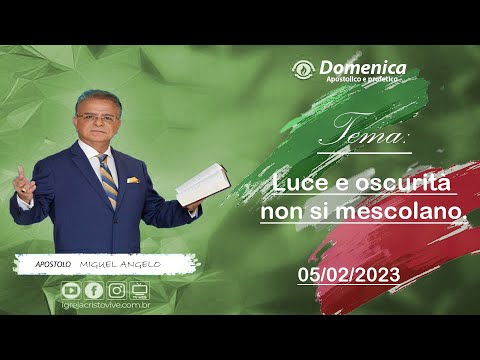 Luce e oscurità non si mescolano.  Domenica - Mattina 05/02/2023
