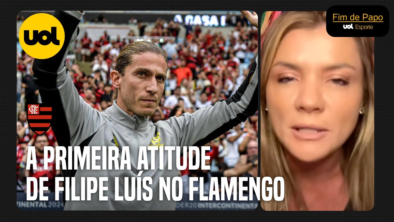 FLAMENGO: FILIPE LUÍS CHEGOU E... MARÍLIA RUIZ REVELA PRIMEIRA ATITUDE DO NOVO TÉCNICO DO MENGÃO