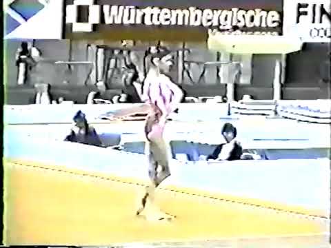 Beata Storczer 🇭🇺 FX EF 9.838 1987 European Championships