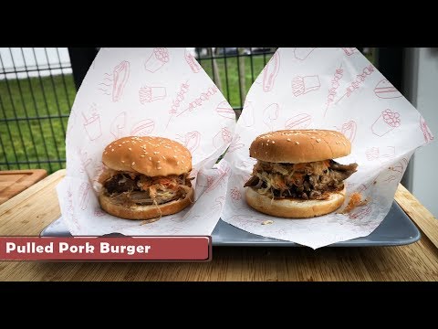 Rezept: Pulled Pork Burger mit Coleslaw nach Lexington Art