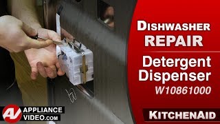 KitchenAid Dishwasher - Dispenser Will Not Release Soap - Detergent Dispenser Repair