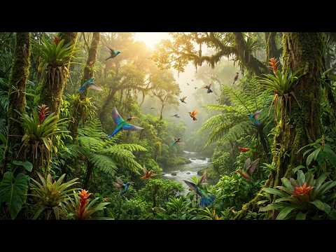 Amazon Rainforest Birds in 4K HDR | A Living Jungle Symphony