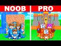 Having a NOOB vs PRO ELEMENTAL Family In Minecraft!