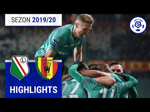 Legia Warszawa – Korona Kielce 4:0 [Skrót] 17. Kolejka | 2019/20