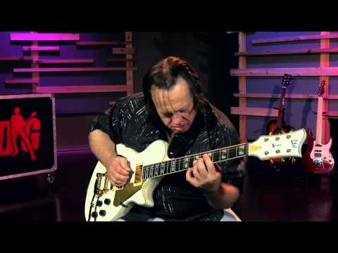 Amazing Jazz Guitarist Clint Strong Plays and Reviews ESP LTD Xtone PC-1V Guitar