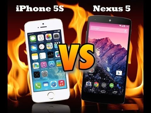 Cámara iPhone 5s vs cámara Nexus 5