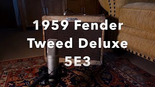 Video thumbnail for Fender Tweed Deluxe 5E3 1959 by Udo Pipper
