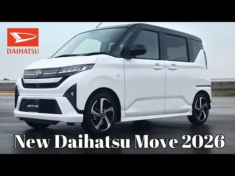 The Seventh-Gen.of the Daihatsu Move Has Debuted in Japan After a Two-Year Delay| Daihatsu Move 2026