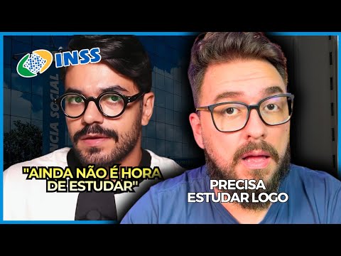 Is it too early to study for the INSS exam? Isn't it coming in 2026? Reactions from @HugodeFreitas