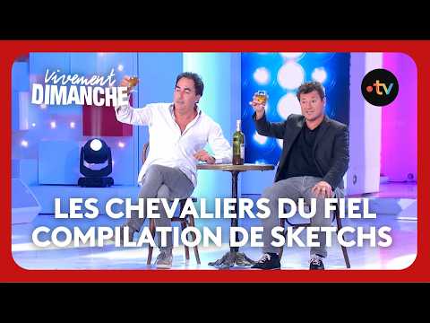 Les CHEVALIERS DU FIEL "font péter le jaune !" COMPILATION de leurs meilleurs SKETCHS !!! 😂