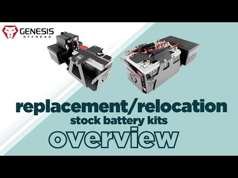 Jeep JL & JT Battery Relocation & Replacement Kits