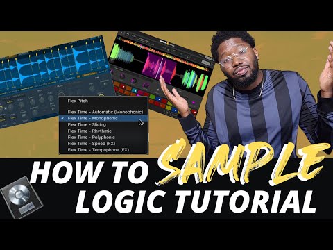 4 WAYS TO SAMPLE IN LOGIC FOR BEGINNERS (STOCK PLUGINS)  | Logic Pro X (10.5) Sampling Tutorial