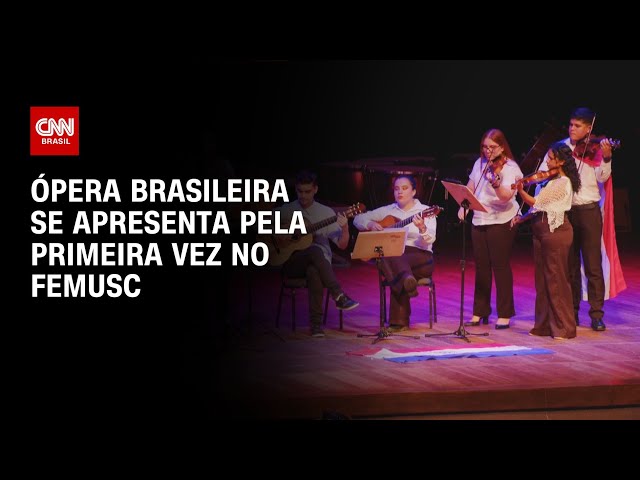 Femusc conta com participação de ópera brasileira em 2026 | CNN PRIME TIME