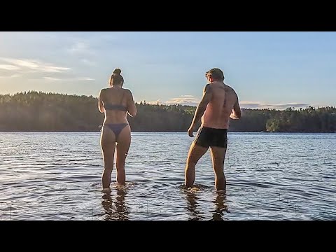 A Breathtaking 3 Day Canoe Trip in Sweden | Wild Camping & Wild Weather