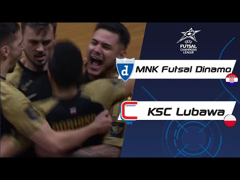 Highlights ⚽ MNK Futsal Dinamo 🇭🇷 7 - 9 KSC Lubawa 🇵🇱 | Main Round | UEFA Futsal Champions League