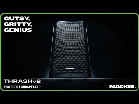 Mackie Thrash12v2 12-inch Powered Loudspeaker Overview