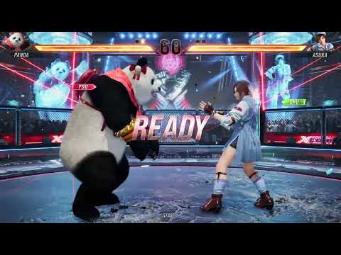 Tekken 8 PANDA VS ASUKA 4K