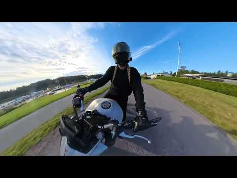 Motorcykel till Picassoskulpturen Kristinehamn