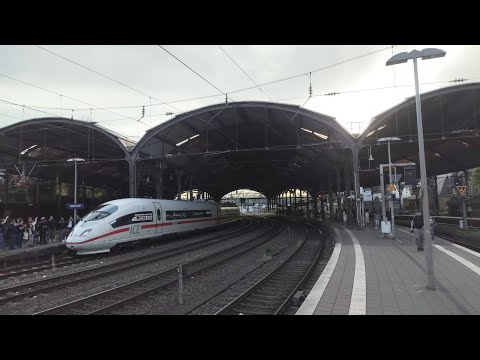 NS/DB ICE 3m 4651 & 4601 Vertrekken uit Aachen Hbf als Afscheidsrit ICE 25 Naar Frankfurt (Main) Hbf