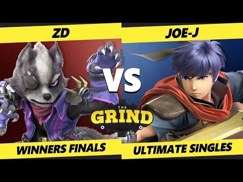 Smash Ultimate Tournament - ZD (Wolf) Vs. Joe-J (Ike) The Grind 107 SSBU Winners Finals