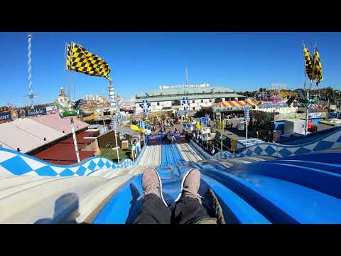 Oktoberfest 2019 Kirmes Fahrgeschäft Münchner Rutschn Onride