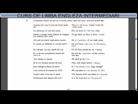 English course intermediate level (topic+vocabulary) - Lesson 1