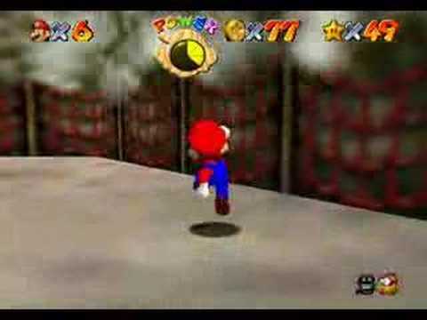 Super Mario 64: Walkthrough (Haze Maze Cave 100 Coins)