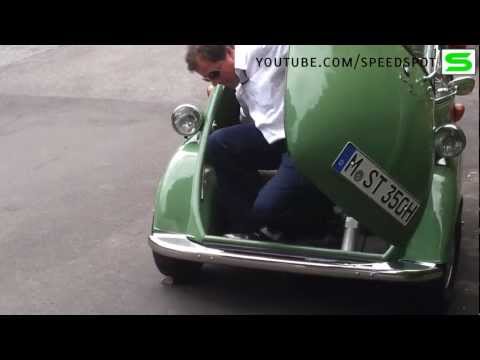 Getting in and out of an Isetta?